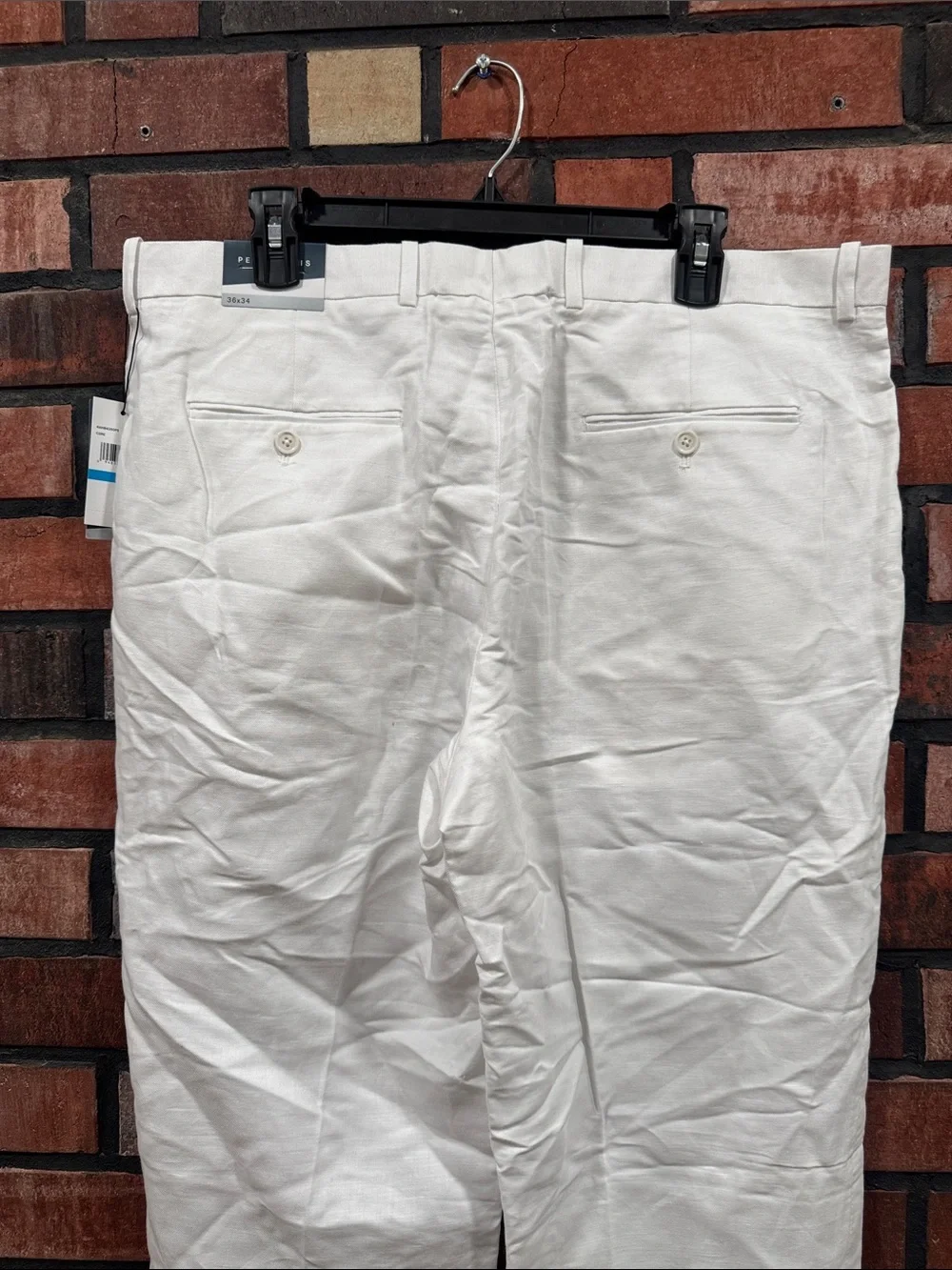 Perry Ellis White Casual Pants